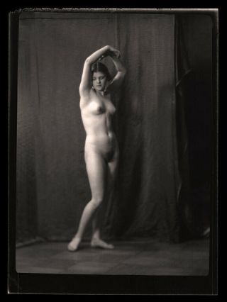 Art Nude Dancer Irma Duncan Vintage 1929 Arnold Genthe Camera Negative