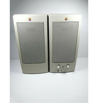 Apple Design Powered Speakers Vintage NIB 3