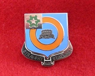 U.  S.  Army Ww2 - Crest 41st Armored Infantry Regiment - Dui - 2nd Armored Division