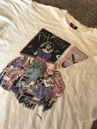 Rare Vtg 1994 Phish Fall Tour Concert T Shirt Giant
