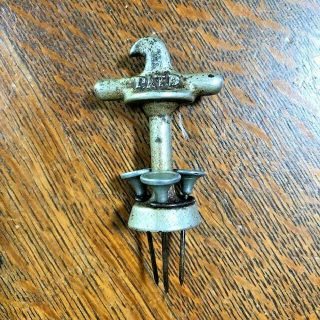 Rare U - Neek Patent three pin Corkscrew Cork Puller 2