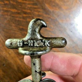 Rare U - Neek Patent three pin Corkscrew Cork Puller 3