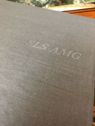 Rare Mercedes SLS AMG Limited Edition Owners Book Given To Buyers 10