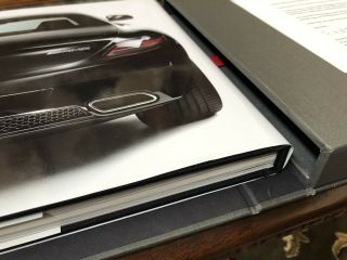 Rare Mercedes Sls Amg Limited Edition Owners Book Given To Buyers