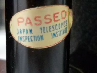 Vintage Nippon Kogaku Nikon J - B7 8x30 8.  5 Degrees Binoculars w Case & Box 6