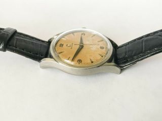 Vintage Omega Men ' s Watch Stainless Steel caliber 420 1950s 3