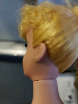 VTG Rare Nude Barbie Doll 6 or 7 (?) Blonde Pony Tail Japan MCMLVIII 5