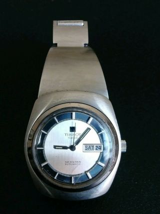 Tissot Seastar Automatic Vintage Mens Swiss Watch - Rare bracelet 2