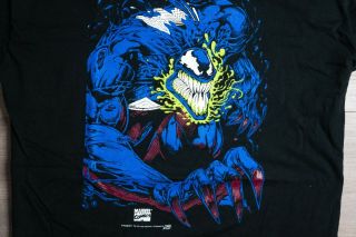 Venom Spider - Man 1996 Shirt Vtg Marvel Carnage Xmen Avengers Hulk Todd Mcfarlane