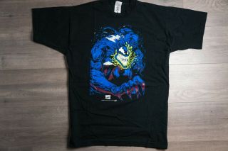 VENOM SPIDER - MAN 1996 Shirt Vtg marvel carnage xmen avengers hulk Todd McFarlane 2