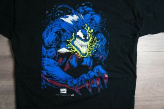 VENOM SPIDER - MAN 1996 Shirt Vtg marvel carnage xmen avengers hulk Todd McFarlane 3