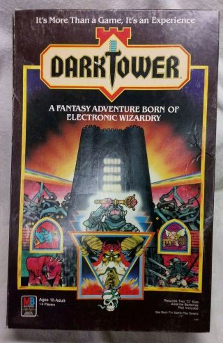 Dark Tower (1981) Vintage Board Game Mostly Complete,  Good