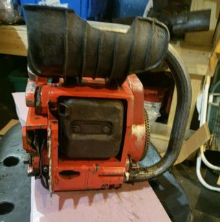 Vintage Jonsered 49 sp Chainsaw powerhead project pro saw 49cc 2