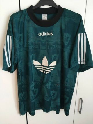 Rare Vintage Liverpool Fc The Reds Adidas Football Soccer Jersey Shirt Size Xl
