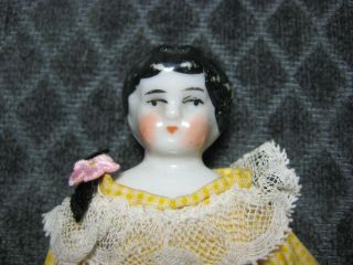 Antique Dollhouse Miniature German Porcelain Doll