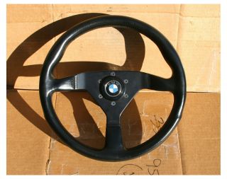Vintage Momo Monte Carlo Steering Wheel Bmw 1600 2002 Tii E9 E21 3.  0 Cs Csl
