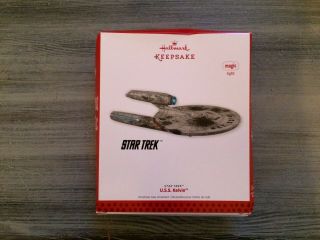 Hallmark Star Trek 2013 Uss U.  S.  S.  Kelvin Battle Sdcc Nycc Liminted Rare