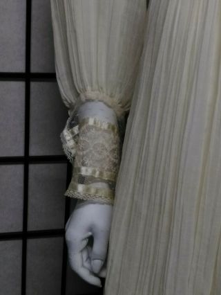 GUNNE SAX By Jessica Mclintock Lace Cream Ivory Maxi Romantic Renaissance Gown 9 5