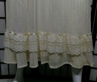 GUNNE SAX By Jessica Mclintock Lace Cream Ivory Maxi Romantic Renaissance Gown 9 8