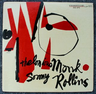 Thelonious Monk & Sonny Rollins W.  50th St.  Nyc Prestige Rare