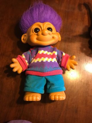 Rare Vintage 1992 Huge 18” Russ Troll Doll