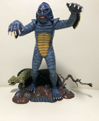 Vintage Aurora Creature From The Black Lagoon Model Built Up Pro Painted