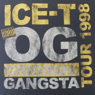 Vintage 1998 Ice - T Og Tour T - Shirt Sz Xl 90s Rap Tee Hip Hop Body Count Promo