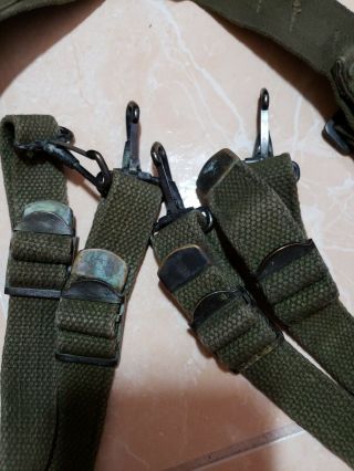 WW2 US Army Suspenders Vintage 4