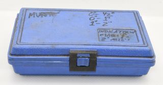 Vintage Starrett No.  657 Magnetic Base W/ Enco Dial Indicator (inv H308)