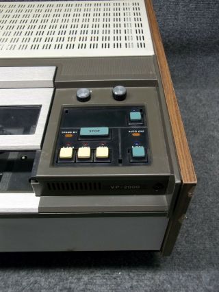 Vintage Sony VP - 2000 Video Cassette Player U - Matic 4