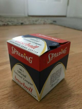 Vintage Spalding Official National League Baseball Warren Giles ' 58 - ' 69NEW IN BX 2