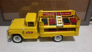 Vintage Buddy L Coca - Cola Delivery Truck - All Accessories