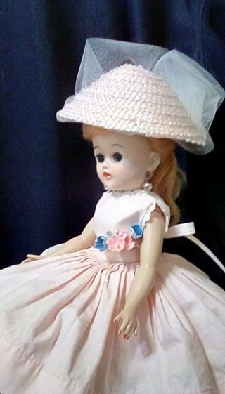 Vintage Jill doll 1957 in Vogue tagged dress,  shoes,  hat ready for display 5