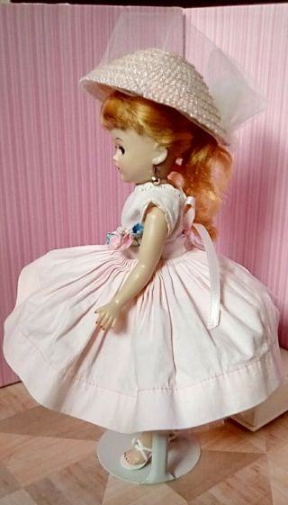 Vintage Jill doll 1957 in Vogue tagged dress,  shoes,  hat ready for display 6