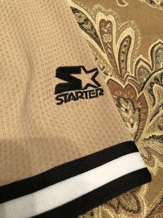 Orleans Saints Rare Vintage XL Baseball Style Jersey Signed STARTER brand 2