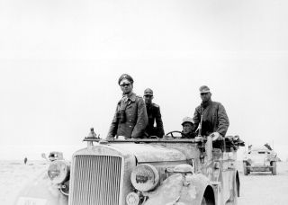 1941 - German General Erwin Rommel - The Desert Fox - 15th Panzer Div.  - In Libya