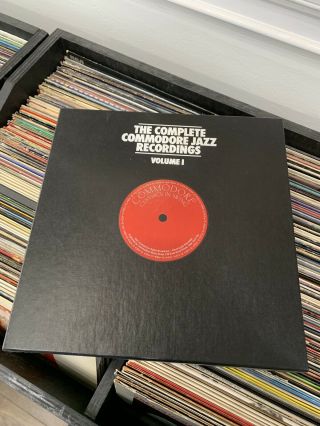 Rare Complete Commodore Jazz Recordings Vol 1 - 3 66x Lp Mosaic Ex/nm