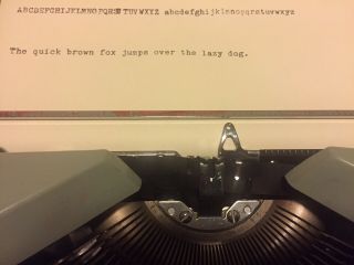 Vintage 1960s Hermes Rocket Portable Typewriter - “The Writer’s Typewriter” 2