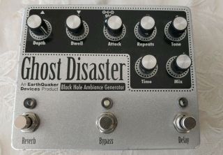 Earthquakes Devices Ghost Disaster Guitar Effects Pedal Rare /50