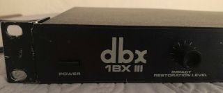 RARE DBX 1BX - DS,  1 Band Dynamic Range Expander W/ Impact Restoration. 3