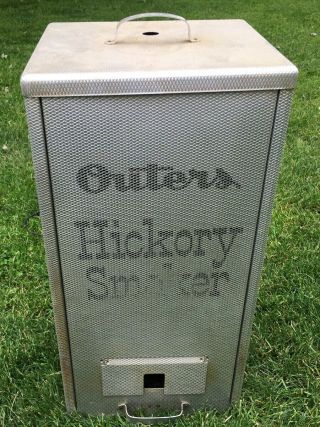 Vintage Outers Fish/fowl/meat Electric Hickory Smoker - Model 1008 Wor