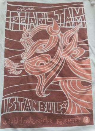 Pearl Jam Extremely Rare 1996 Istanbul T - Shirt Vintage Ames Bros Size XL 4