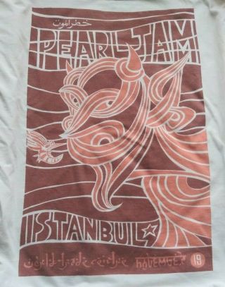 Pearl Jam Extremely Rare 1996 Istanbul T - Shirt Vintage Ames Bros Size XL 5