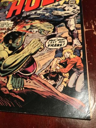 Ultra RARE French Incredible Hulk 180 181 182 - 1st Appearance of Wolverine 7