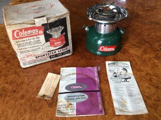 Vintage Coleman Sportster 501 - 700 Camp Stove