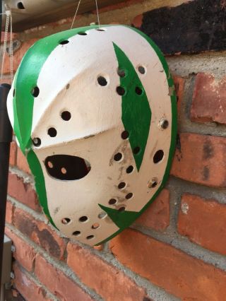 Vintage Jacques Plante designed 1970s Goalie Face Mask 2