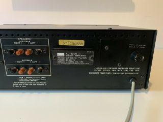 Vintage Sansui AU - 2200 Stereo Integrated Amplifier Amp,  Hifi Separate 7
