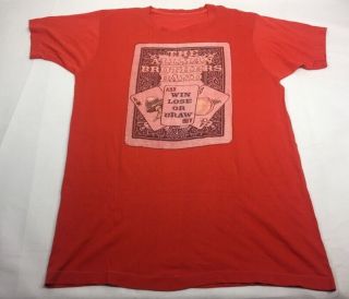 Vintage 1975 Allman Brothers Band Win Loose Draw Tour 70 
