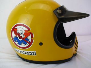 Vintage Bell Moto Star 3 Motorcycle Helmet Size 7 1/8 (57)