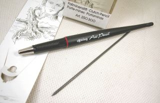 Rotring Art Pencil & 2 Mm Lead Sharpener.  Old Stock.  Vintage Rare.  Germany